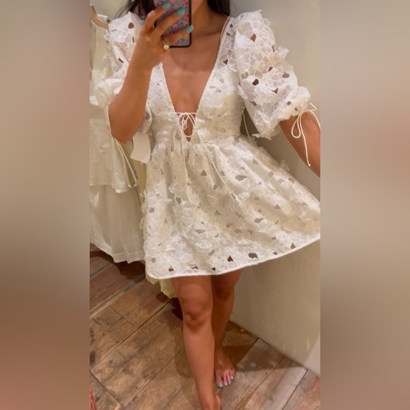 For Love & Lemons Leighton Mini Dress - Picture 9 of 13